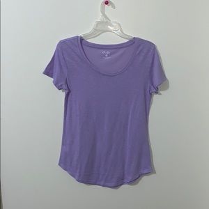 Purple tee